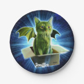 Cathulhu Pappteller (Vorderseite)