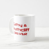 cathy & heathcliff kaffeetasse (Vorderseite Links)