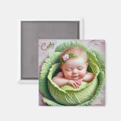 CATHY ~ In Cabbage Patch ~ Magnet (Vorderseite/Rückseite)