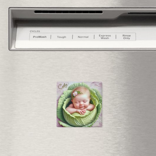 CATHY ~ In Cabbage Patch ~ Magnet (In Situ (Geschirrspüler))