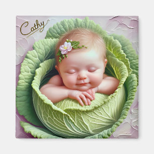 CATHY ~ In Cabbage Patch ~ Magnet