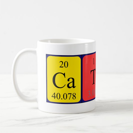 Cathy Periodenname Tasse (Links)