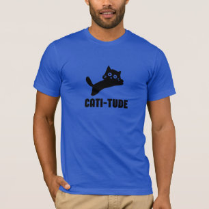 "CATI-TUDE T-Shirt – Stylisch und verspielt für Ka