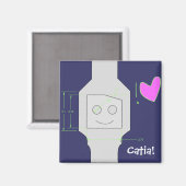 Catia Modeling Magnet (Vorderseite/Rückseite)