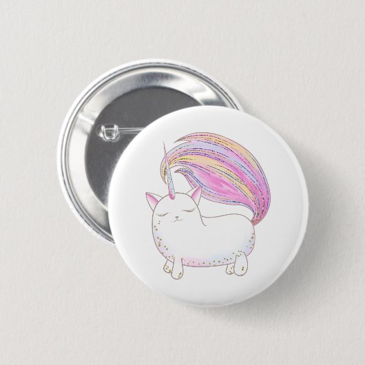 Caticorn Button (Vorne & Hinten)
