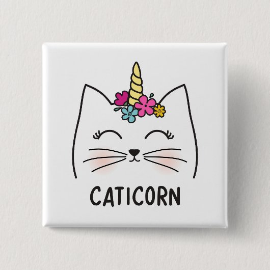 Caticorn Button (Vorderseite)