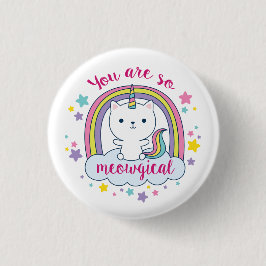 Caticorn | Button | Du bist so Meowgical!