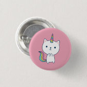 Caticorn | Button | Rosa (Vorne & Hinten)