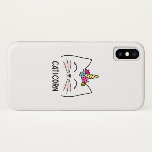 Caticorn Case-Mate iPhone Hülle (Rückseite (Horizontal))