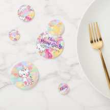 Caticorn Geburtstag Konfetti