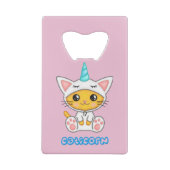 Caticorn Geldbeutel Flaschenöffner (Rückseite)