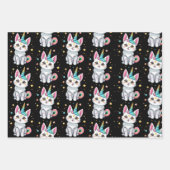 Caticorn Geschenkpapier Set (Vorderseite 2)