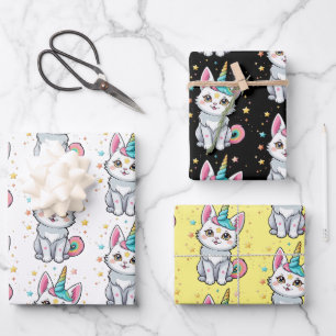 Caticorn Geschenkpapier Set