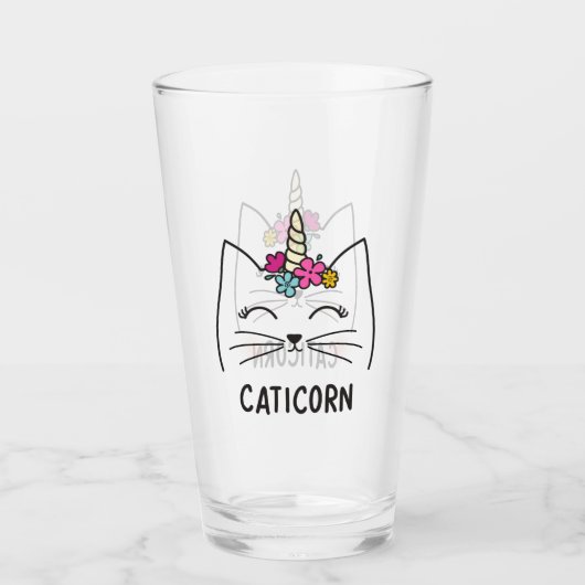 Caticorn Glas (Vorderseite)