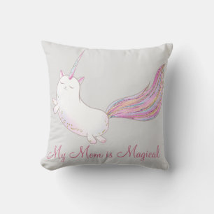 Caticorn Mama ist magisch Kissen