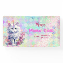 Caticorn Meow Gical Birthday