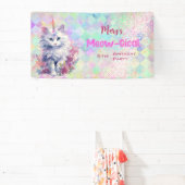 Caticorn Meow Gical Birthday Banner (InSitu)