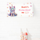 Caticorn Meow Gical Birthday Banner (InSitu)