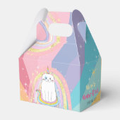Caticorn Meow-Gical Birthday Geschenkbox Geschenkschachtel (Rückseite)