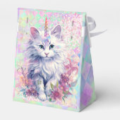 Caticorn Meow Gical Birthday Geschenkschachtel (Rückseite)