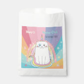Caticorn Meow Gical Birthday Geschenktasche Geschenktütchen (Vorderseite)