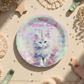 Caticorn Meow Gical Birthday Pappteller
