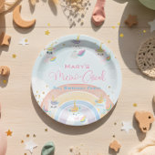 Caticorn Meow-Gical Birthday Pappteller