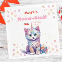 Caticorn Meow Gical Birthday