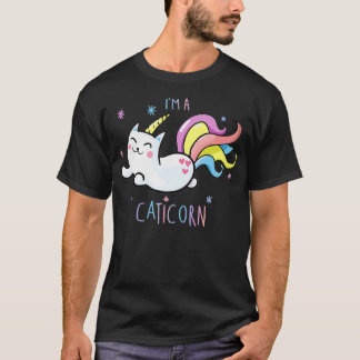 Caticorn Meowgical Rainbow Cat Kittycorn T-Shirt
