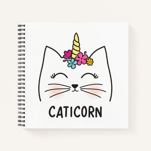 Caticorn Notizblock (Vorderseite)