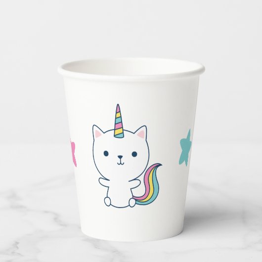 Caticorn | Papiergruppen | Allgemein Pappbecher (Rückseite)