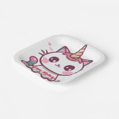 Caticorn Pappteller (Gewinkelt)