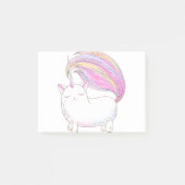 Caticorn Post-it Klebezettel (Vorderseite)