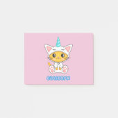 Caticorn Post-it Klebezettel (Vorderseite)