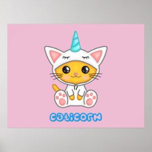Caticorn Poster