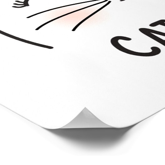 Caticorn Poster (Ecke)