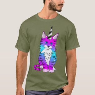 Caticorn Regenbogen Meowgical Einhorn Kittycorn T-Shirt