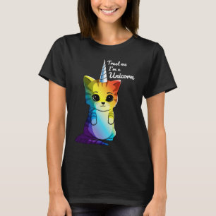 Caticorn Regenbogen Meowgical Katze Einhorn Kittyc T-Shirt