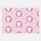 Caticorn-Sammlung 1 | Geschenkpapier Set (Vorderseite)