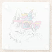 Caticorn| So Glasuntersetzer (Rückseite)