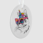 Caticorn | so Meowgical Ornament (Vorderseite)
