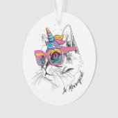 Caticorn | so Meowgical Ornament (Vorderseite)