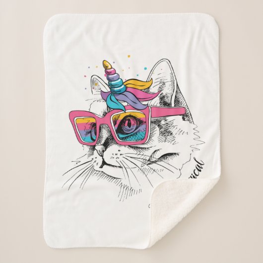 Caticorn | so Meowgical Sherpadecke (Vorderseite)