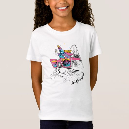 Caticorn | so Meowgical T-Shirt (Vorderseite)