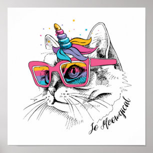 Caticorn So Poster
