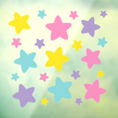 Caticorn Stars | Fensteraufkleber (Blatt 3)