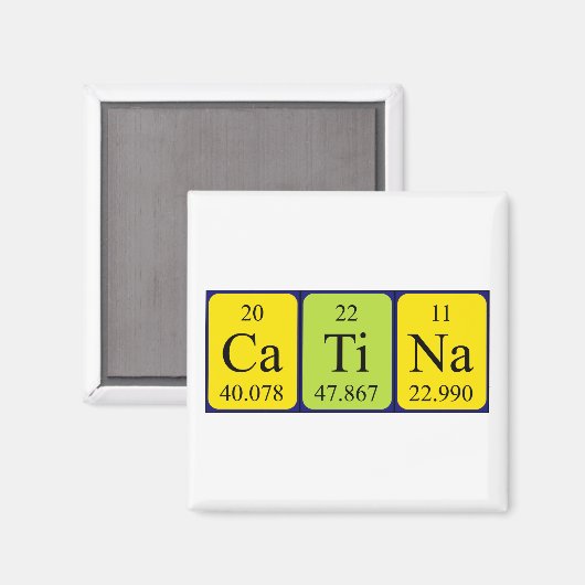 Catina Periodenmagnet Magnet (Vorderseite/Rückseite)