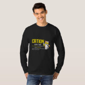 Cation Cute Science Cat Ion Science Eacher Pawsiti T-Shirt (Vorne ganz)