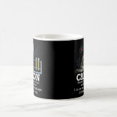 Cation Fun Chemistry Spaß Science Teacher Cat Pub Kaffeetasse (Mittel)