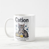 Cation Shirt Cat Science Chemistry Teacher Funny C Kaffeetasse (Links)